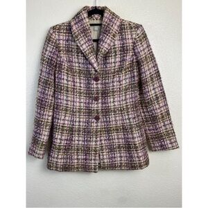 Nordstrom Women Wool Blend Boucle Blazer